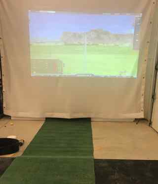 Replacement Golf Simulator Screens - Heavy Duty Tarps Canada
